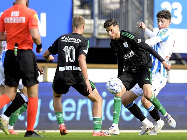 PEC Zwolle player Anouar El Azzouzi on October 5, 2024