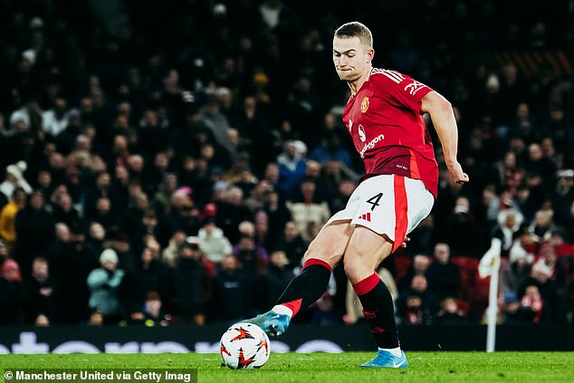 Matthjis de Ligt has lost composure and made too many baffling decisions at centre-half