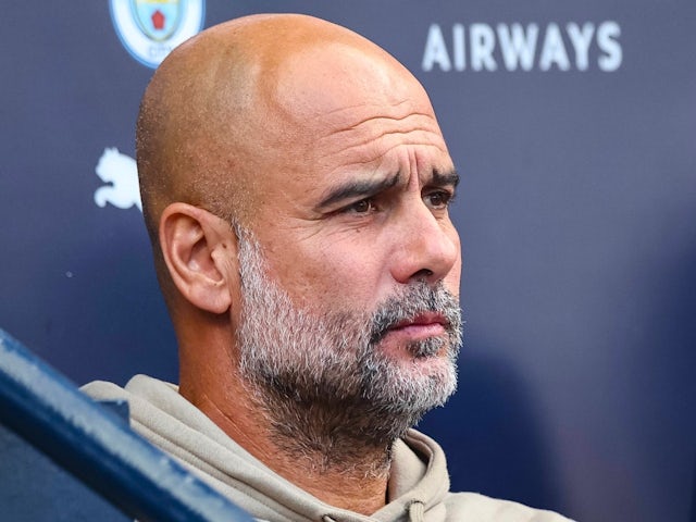 Manchester City manager Pep Guardiola on August 24, 2024