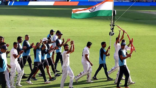 India's historic day at The Gabba (Navdeep Saini Instagram Photo)