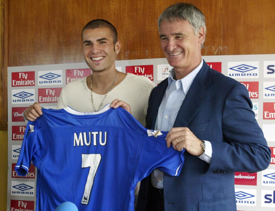 Chelsea were successful is receiving compensation when Mutu tested positive for cocaine