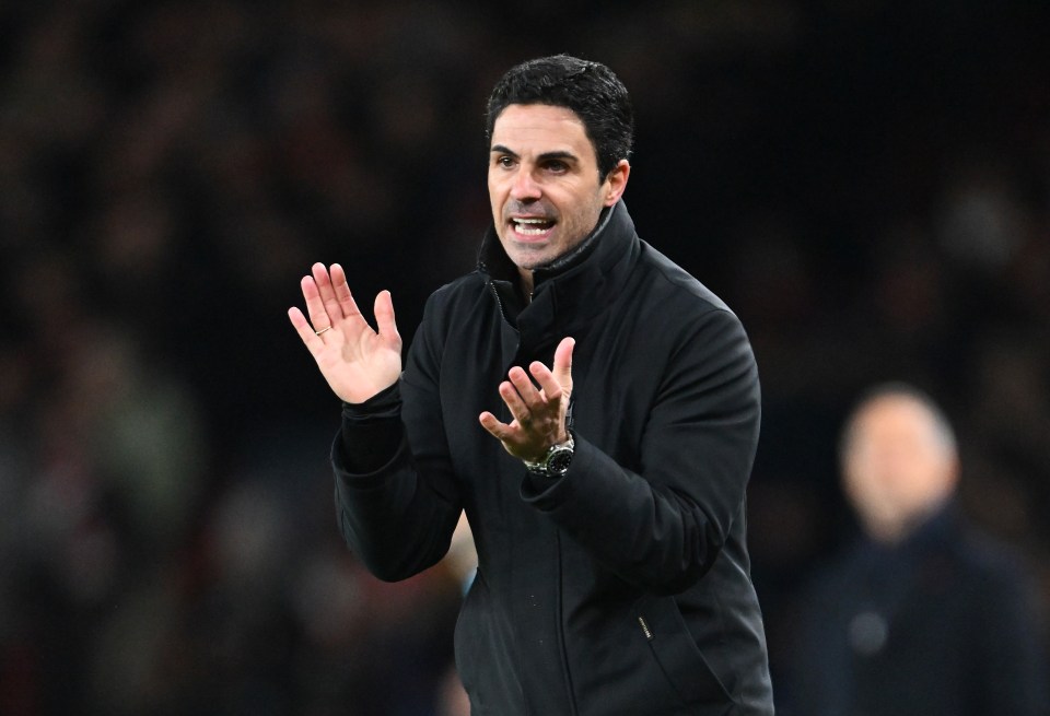 Arteta's side had their festive fixture moved back in October