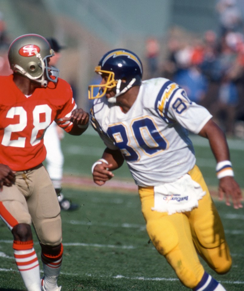 Kellen Winslow, 80, opened the field and approached 100 catches in a season