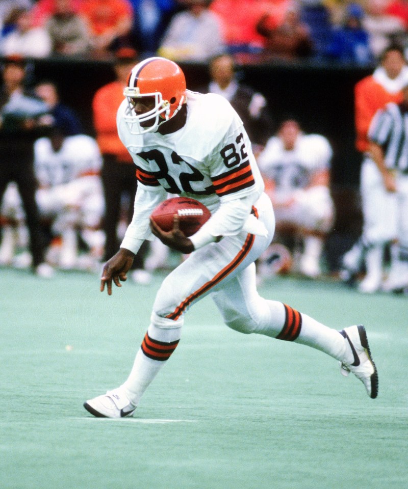 Ozzie Newsome was a dependable target and helped change the tight end position