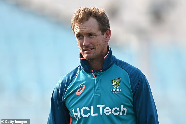 Lehmann pointed in particular to George Bailey (pictured), the chairman of Australia's selectors, claiming his involvement with the side was making it difficult to make hard calls