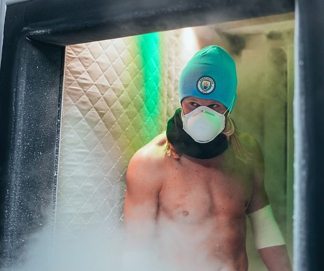 Other treatments include cryotherapy, a favourite of Manchester City striker Erling Haaland