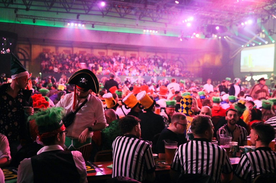 Thousands of darts fans flock to the Palace every year