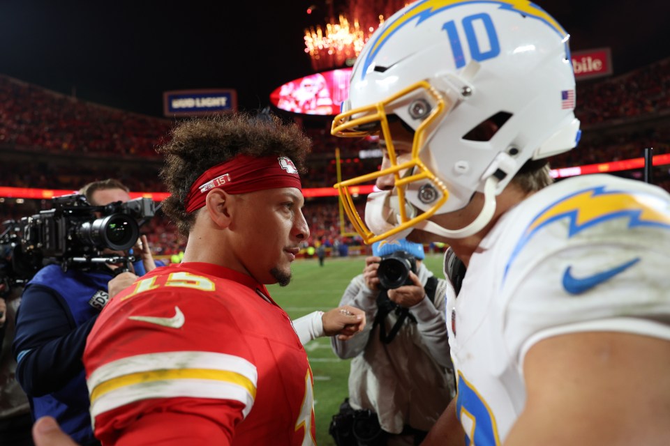 Mahomes and Herbert are two of the NFL's highest-paid stars