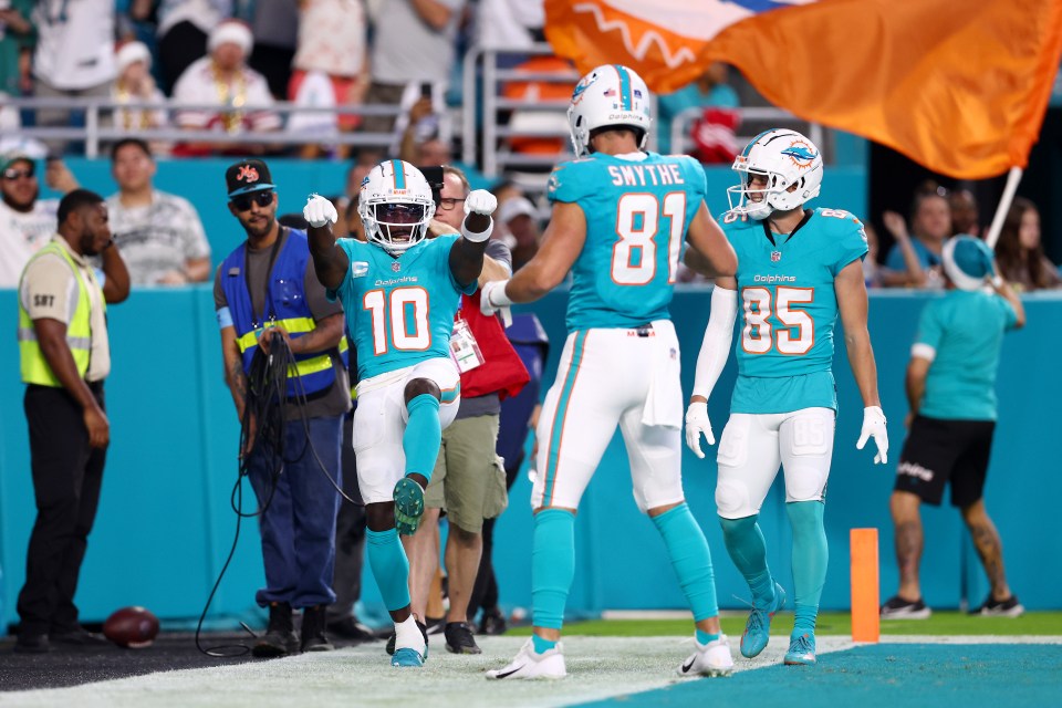 The Dolphins still have faint hopes of making the playoffs this season