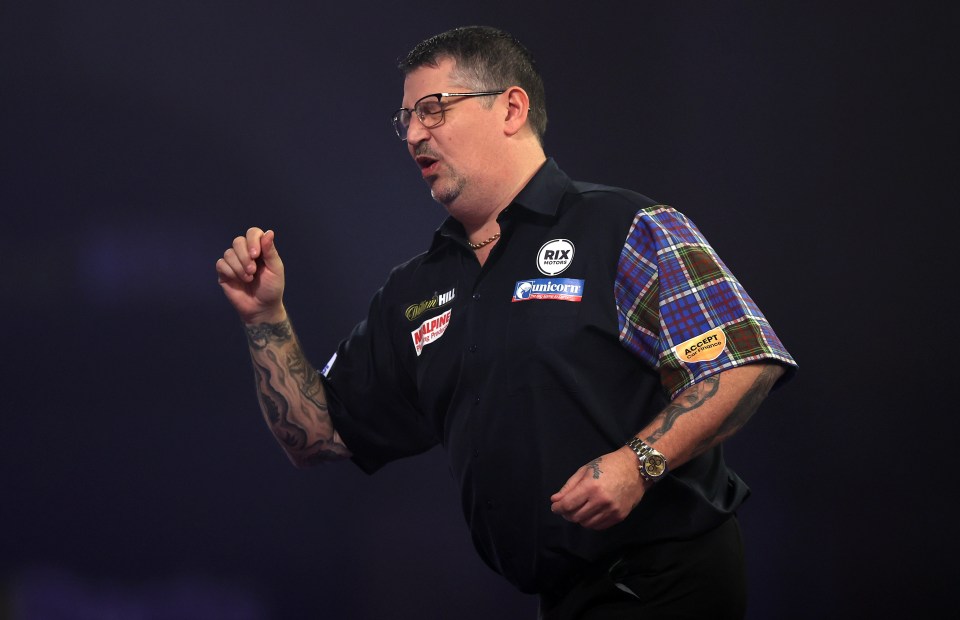 Gary Anderson crashed out of the World Championship before Christmas