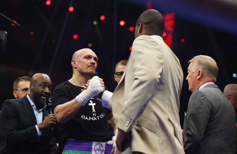 Dubois was respectful to Usyk but confirmed his desire for a rematch