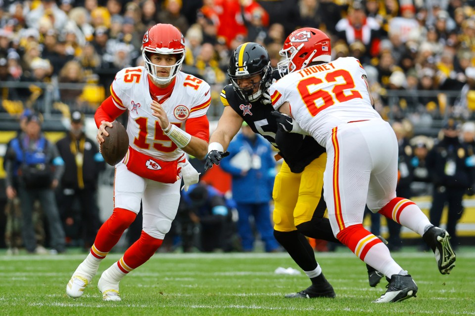 Mahomes is playing at a high level at the business end of the season