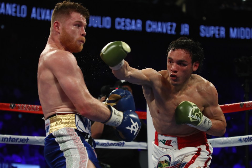 One boxer who can be removed from the list of possible opponents is Chavez Jr