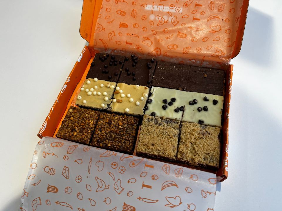 Cutter & Squidge brownies are a great letterbox-sized gift