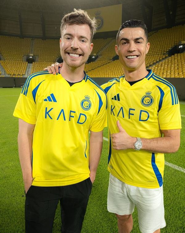 Ronaldo recently linked up with MrBeast in a bid to 'break the internet'