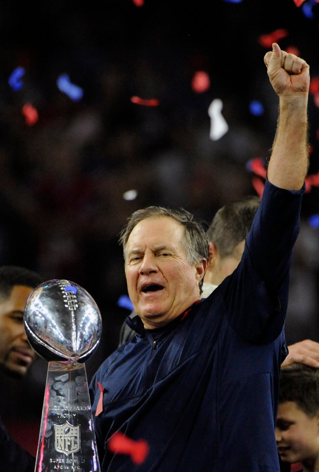 Belichick may not get a chance to add another Vince Lombardi Trophy to his collection