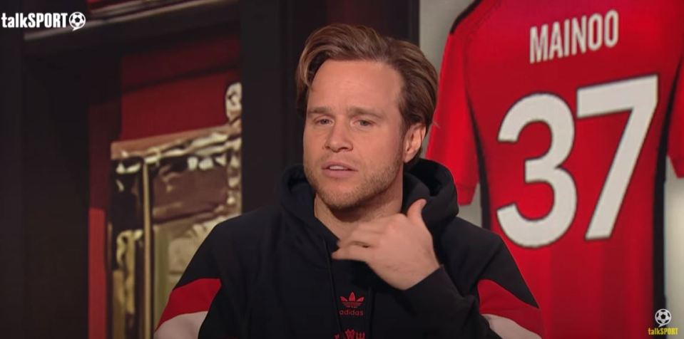 Singer Olly Murs wants to see United build a solid collective for the future