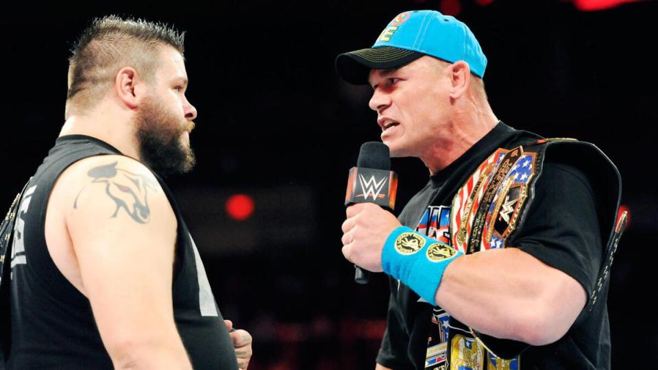 Owens faced off against Cena whilst NXT Champion in 2015