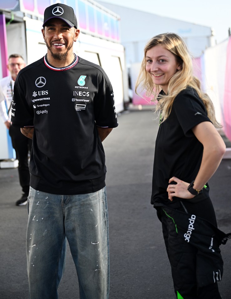 Pin was named in Hamilton's dream F1 driver line-up