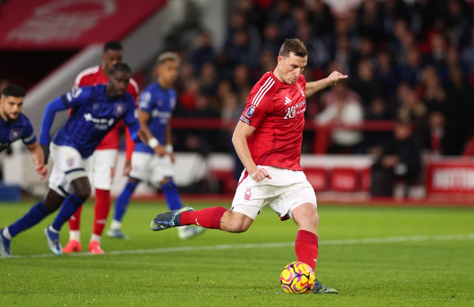 Wood continues to bang in the goals for Nottingham Forest