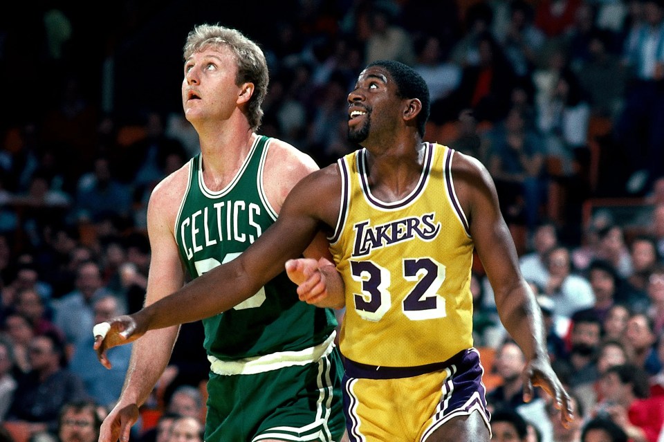 Larry Bird's rivalry with Magic Johnson paved the way for the modern NBA to flourish