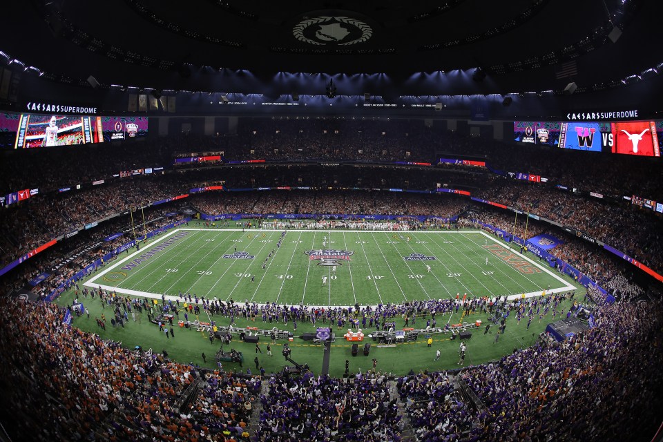 Caesars Superdome will be hosting the 59th Super Bowl this year