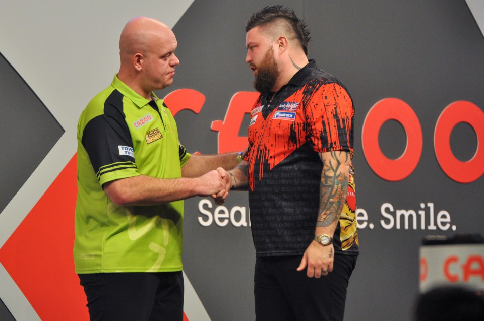 Van Gerwen and Smith played out a final for the ages