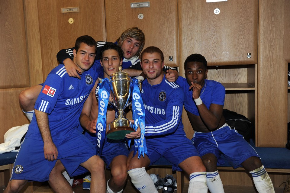 Mitrovic helped Chelsea to lift the FA Youth Cup for the first time since 1961