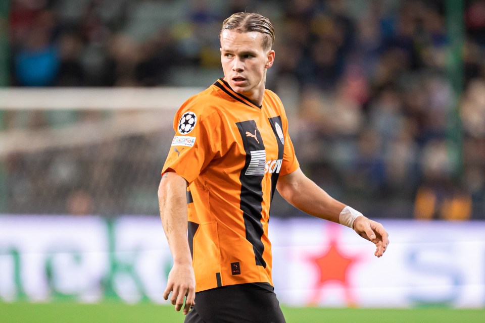 Mudryk was named Ukrainian Footballer of the Year in 2022 following his impressive displays for Shakhtar Donetsk