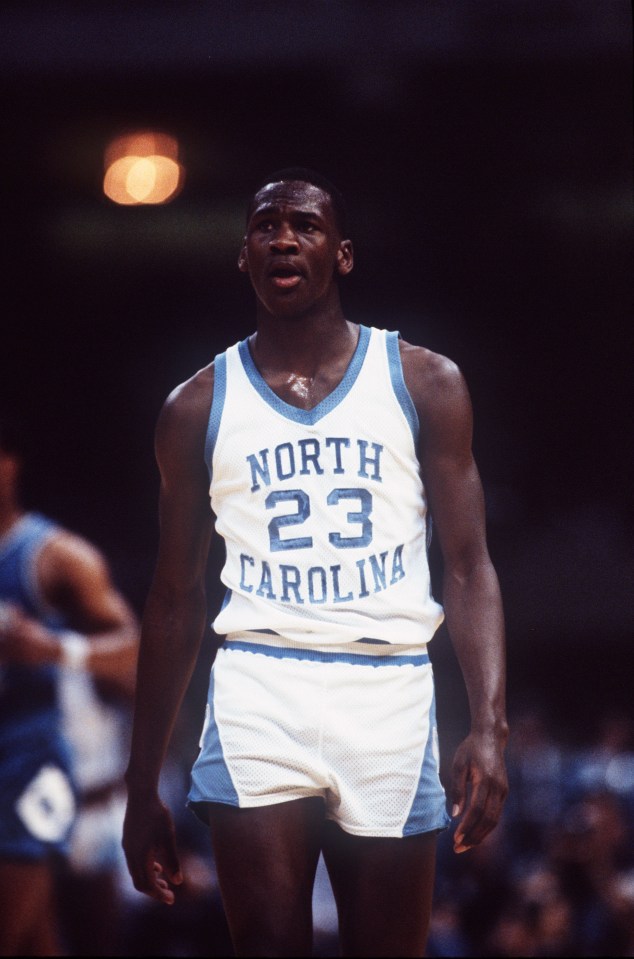 MJ attended UNC in the early 1980s