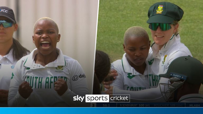 Watch how a dominant Nonkululeko Mlaba swept through England&#39;s order, taking four wickets and one run-out.