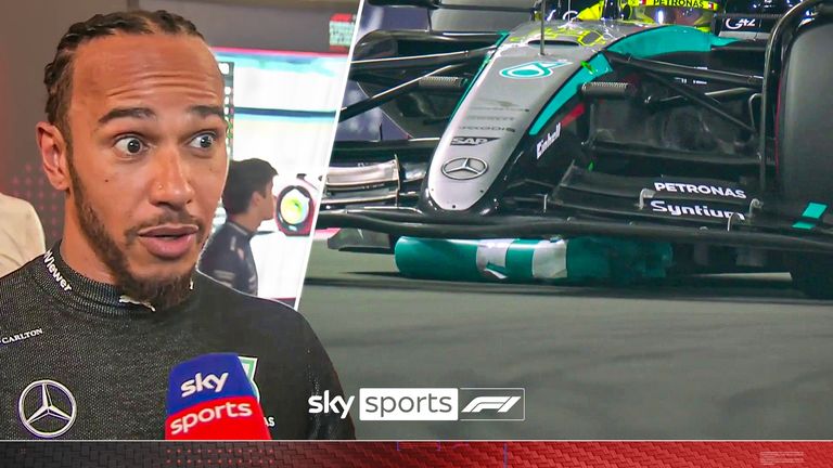 Lewis Hamilton on Bollard