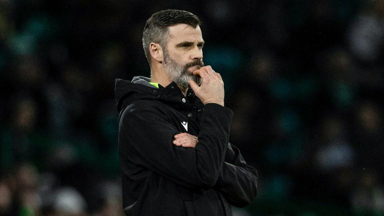 GLASGOW, SCOTLAND - DECEMBER 26: Motherwell manager Stuart Kettlewell during a William Hill Premiership match between Celtic and Motherwell at Celtic Park, on December 26, 2024, in Glasgow, Scotland. (Photo by Craig Foy / SNS Group)