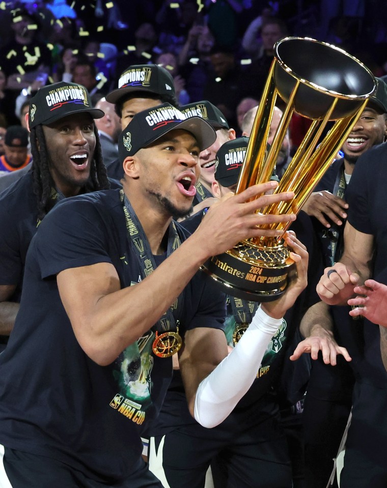 Giannis and the Bucks won the NBA Cup this week but it did little to help TV ratings