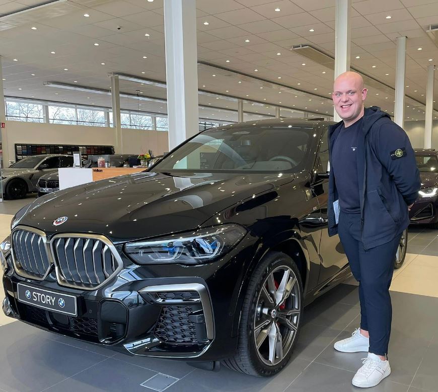 Van Gerwen is sponsored by BMW and has an impressive collection of cars thanks to his glorious career