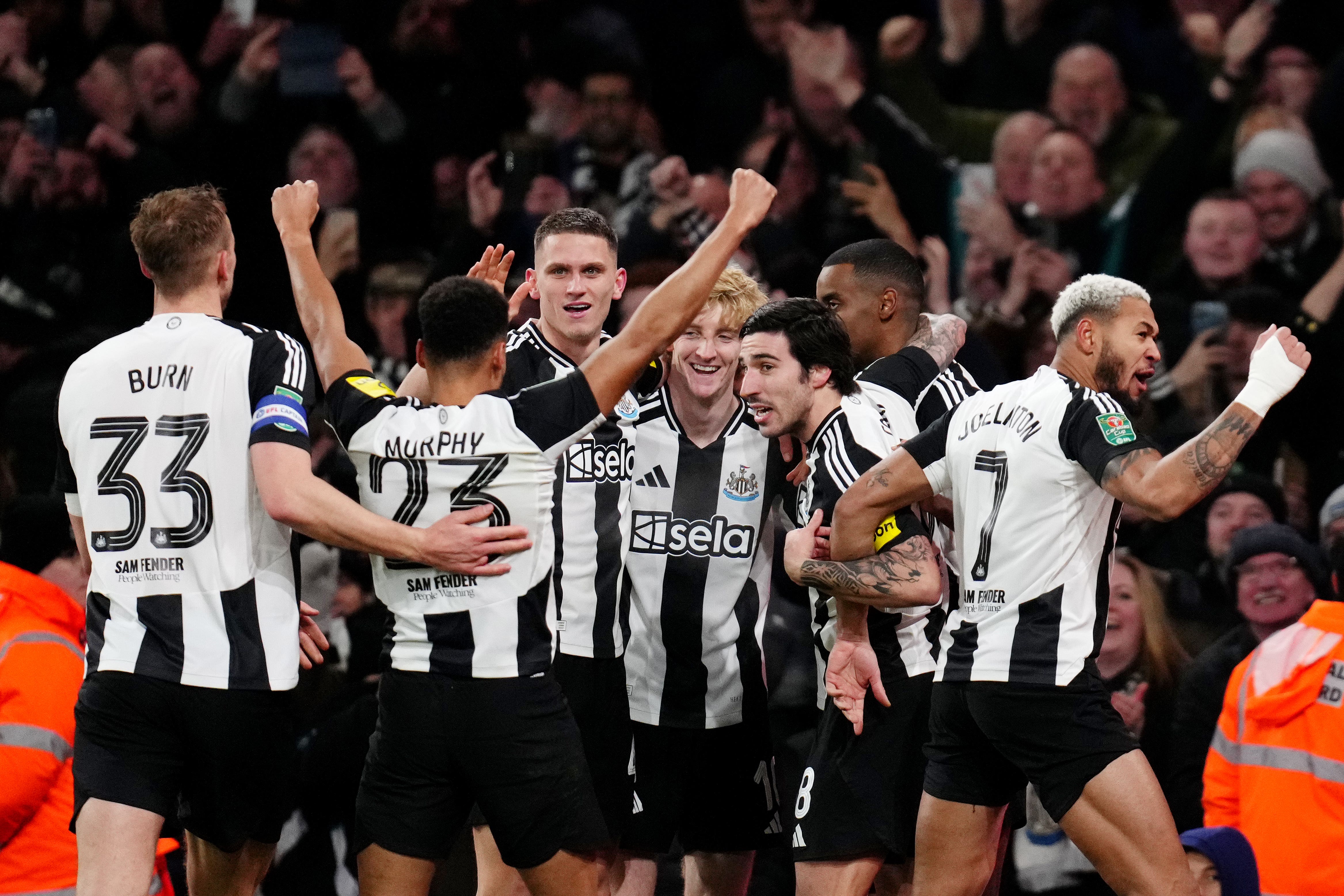 Newcastle’s 2-0 first leg win came in a spell of excellent form