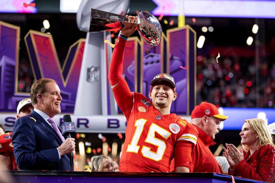 Mahomes led the Chiefs to glory again last year