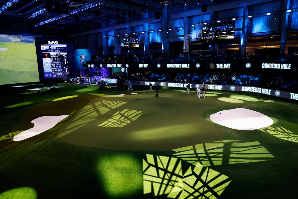 The league is designed to move golf into a new tech-based future