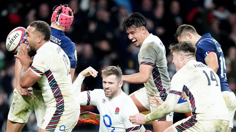 Elliot Daly's last-gasp try clinched England's dramatic victory over France