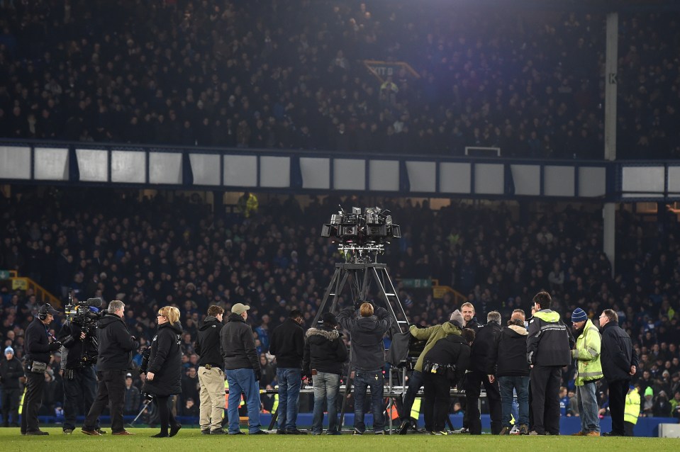 The pitch played host to a fight scene between Jordan and Bellew