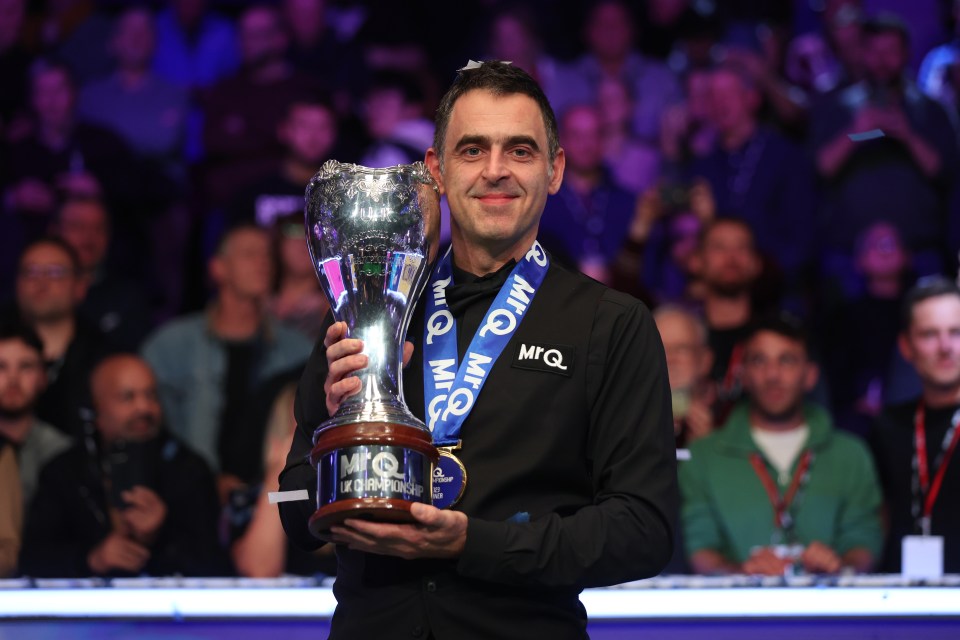 O'Sullivan is regarded as one of snooker's greatest ever players