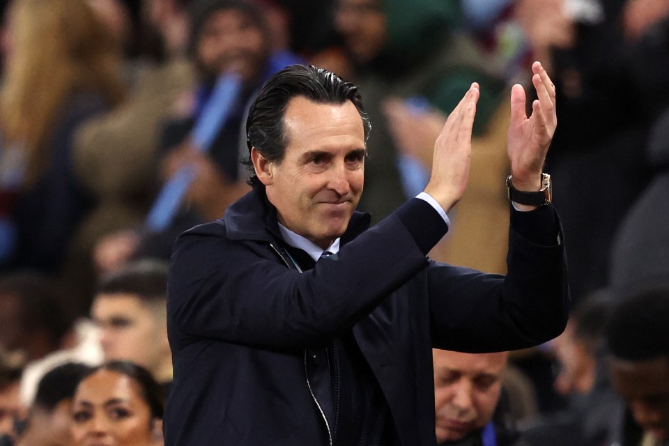 Emery is looking to guide Villa to their first European Cup quarter-final since 1983