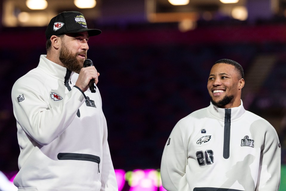 Even Saquon Barkley was impressed by Kelce