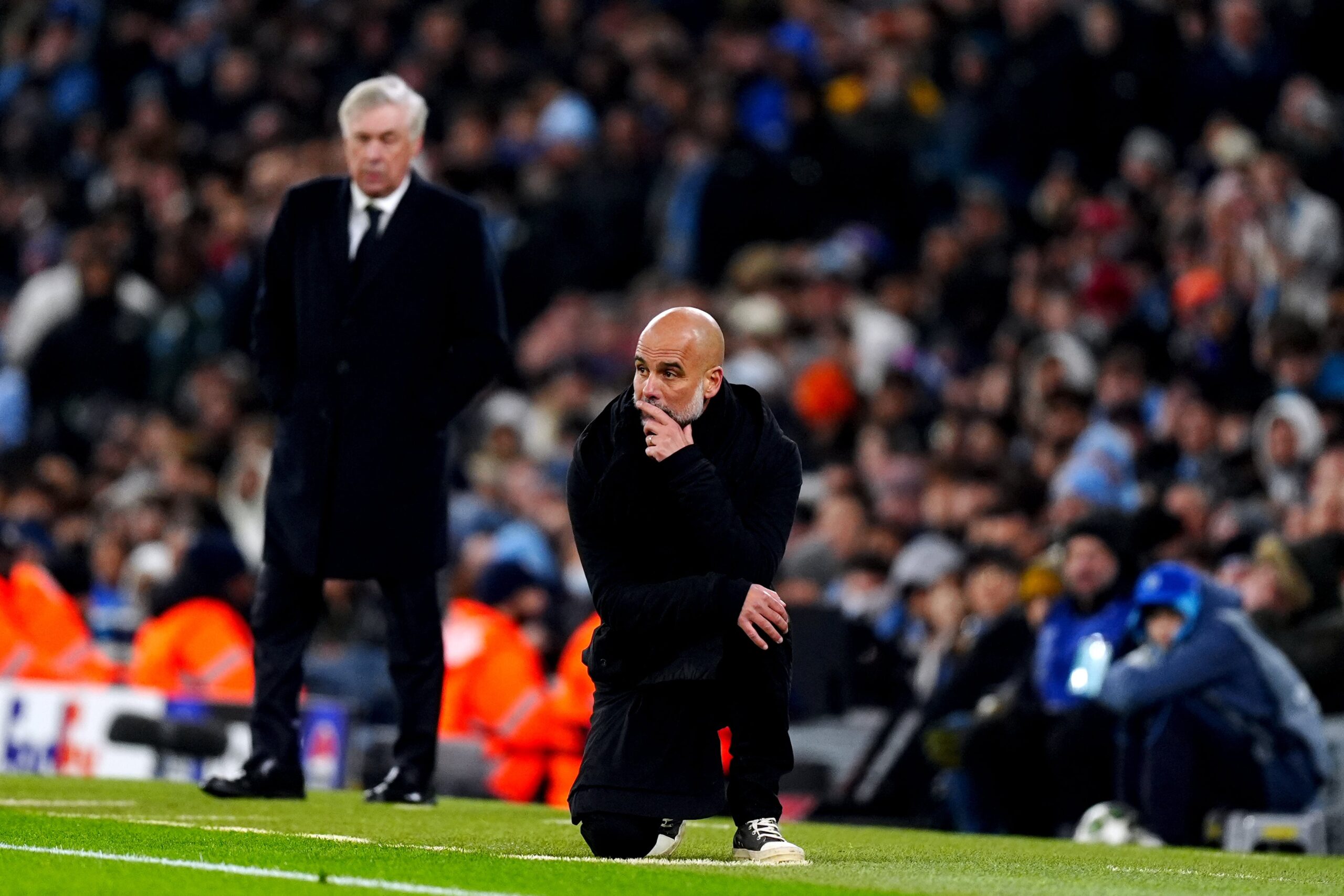 Pep Guardiola’s side were beaten by Carlo Ancelotti’s Real Madrid