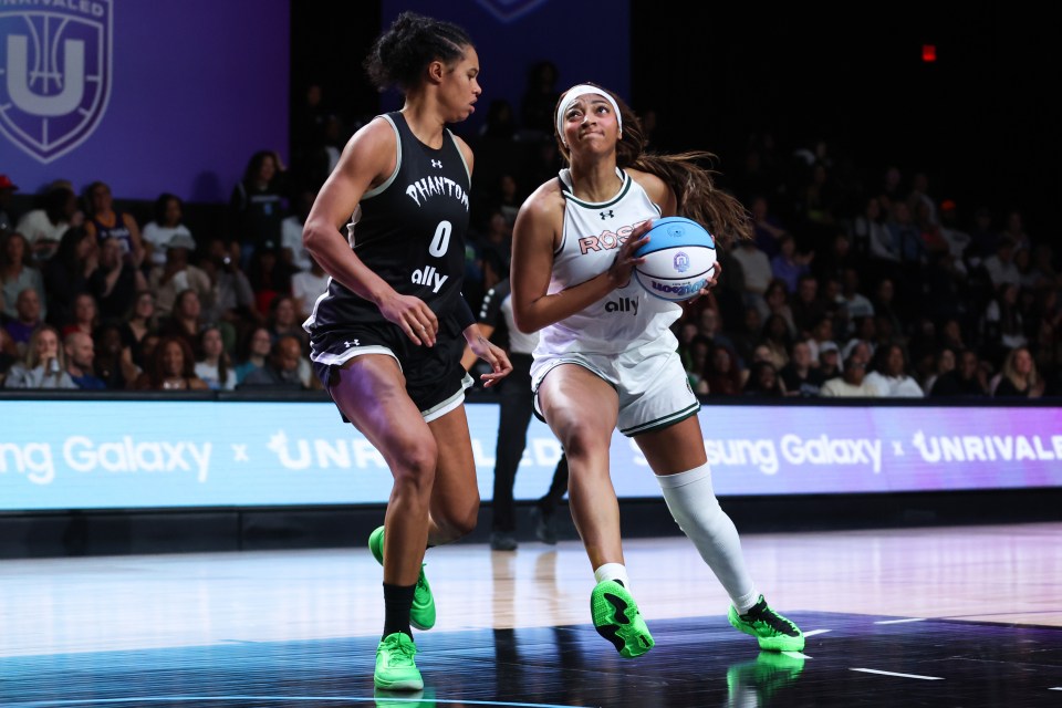 The WNBA star is currently in the midst of the debut Unrivaled season