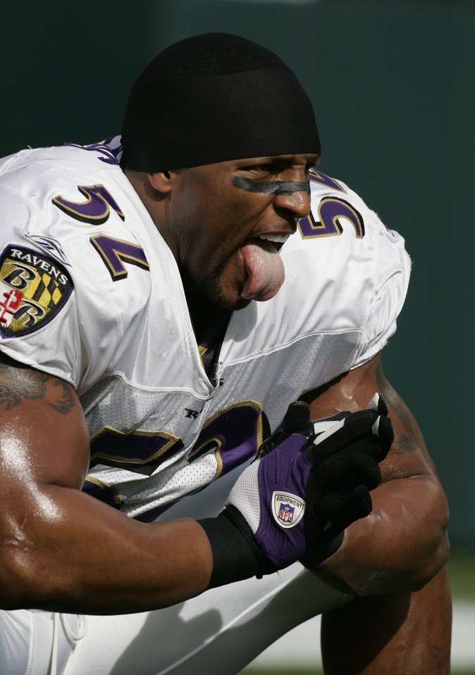 Ray Lewis brought constant defensive intensity to the Ravens' two Super Bowl wins