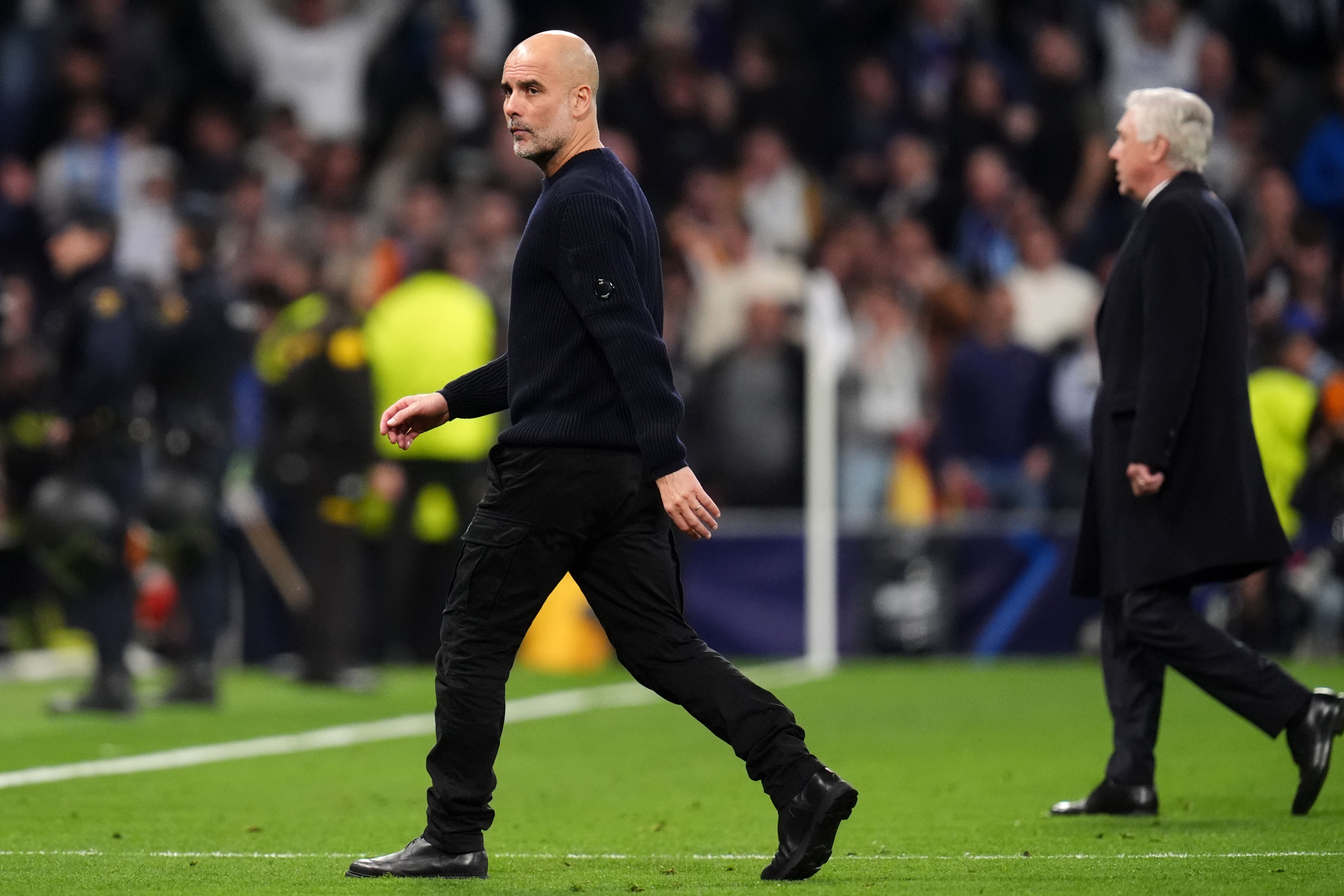 Guardiola’s team were humbled by Real Madrid