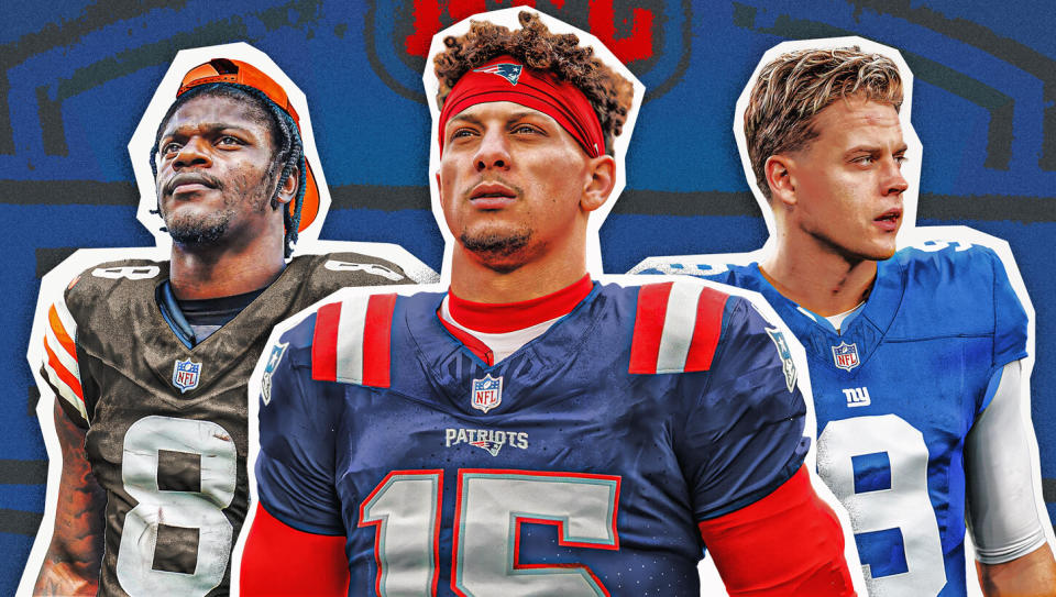 What would happen if Lamar Jackson, Patrick Mahomes and Joe Burrow all suddenly became free agents? Chaos, that's what. (Taylor Wilhelm/Yahoo Sports)