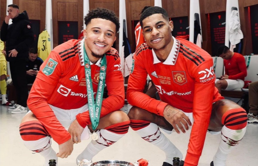 Rashford and Sancho have both left Manchester United within the last six months