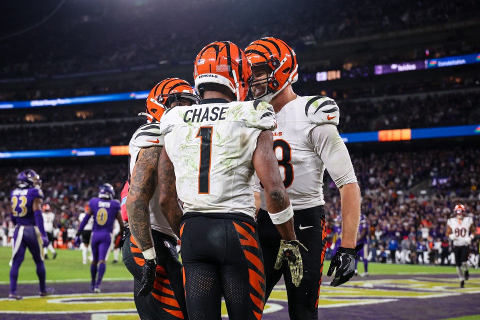 Burrow also wants to keep other weapons - Chase and Gesicki - on the Bengals